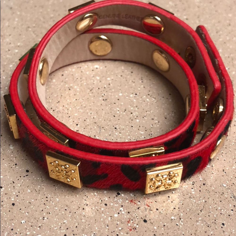 Three Rustic Cuff Bracelets W/Bag - image 3